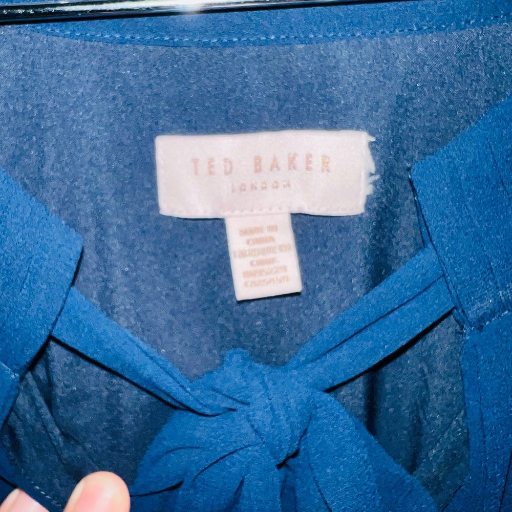 ***SOLD*** Ted Baker Shimma Halter Neck Pleated Dress - Picture 6 of 6